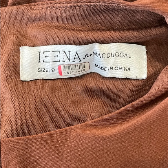 Ieena for Mac Duggal Keyhole Draped Gown, 8 (flaw) - Picture 2 of 12